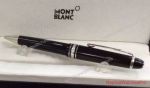 Replica Meisterstuck Platinum Line Midsize 145 Ballpoint Pen Black & Silver Clip